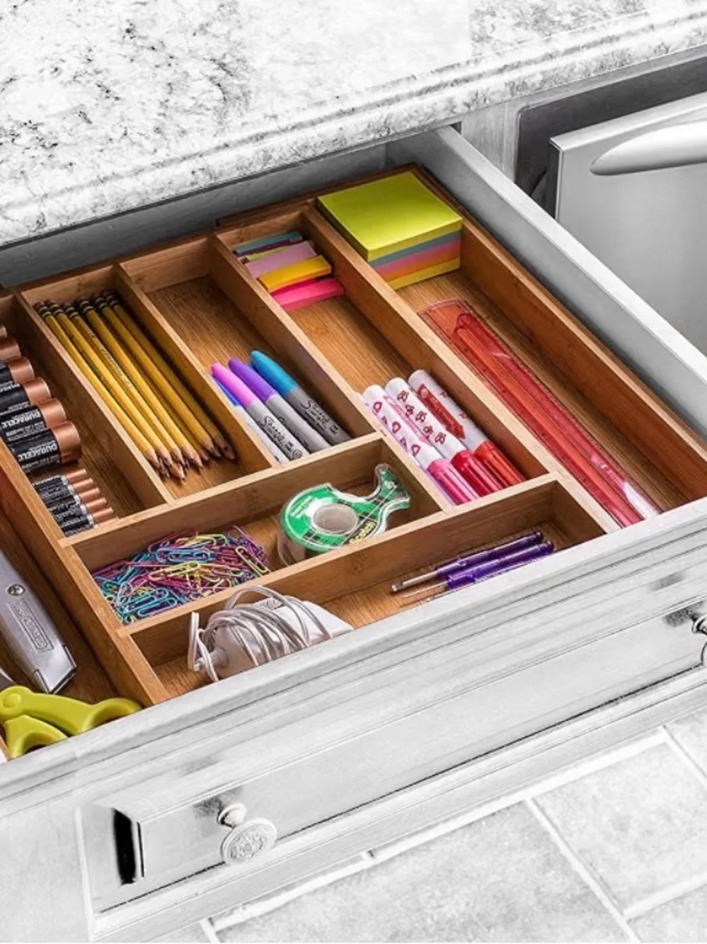 Bellemain Bamboo Drawer Organizer